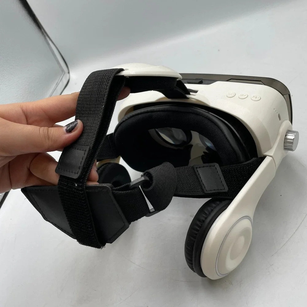Tesonic HYVBT VR Gaming Headset White Black Detachable Headphones for Smartphone
